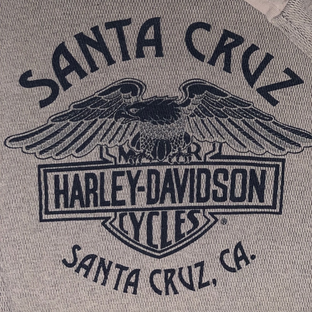 Harley Davidson Long Sleeve Thermal | Size L